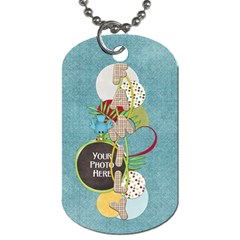 At The Park 2 Sided Dog Tag 2 - Dog Tag (Two Sides) At The Park 2 Sided Dog Tag 2 - Dog Tag (Two Sides)