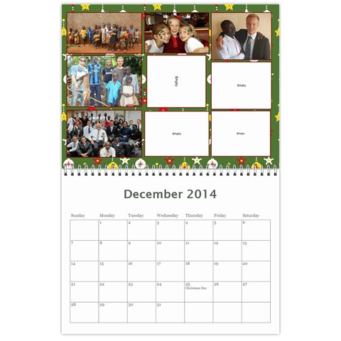 Miller Calendar For 2014 By Anna Dec 2014