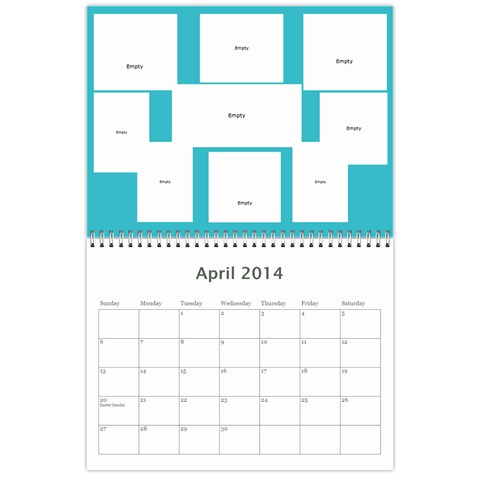 Miller Calendar For 2014 By Anna Apr 2014