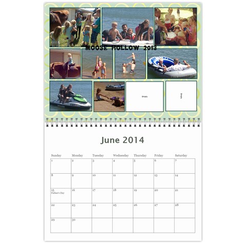 Miller Calendar For 2014 By Anna Jun 2014