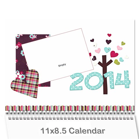 2014 Calendar By Jamie Kriegel Cover