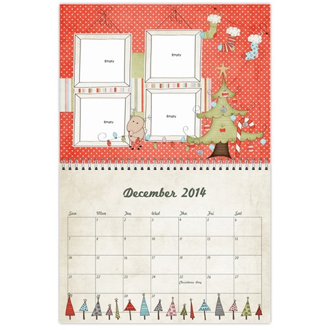 2014 Calendar By Jamie Kriegel Dec 2014