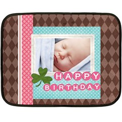 happy birthday (4 styles) - 35 x27 Fleece Blanket (Mini) happy birthday (4 styles) - 35 x27 Fleece Blanket (Mini)