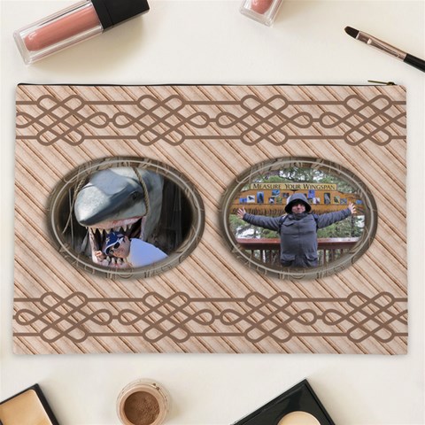 Choco Cosmetic Bag (xxl) By Deborah Back