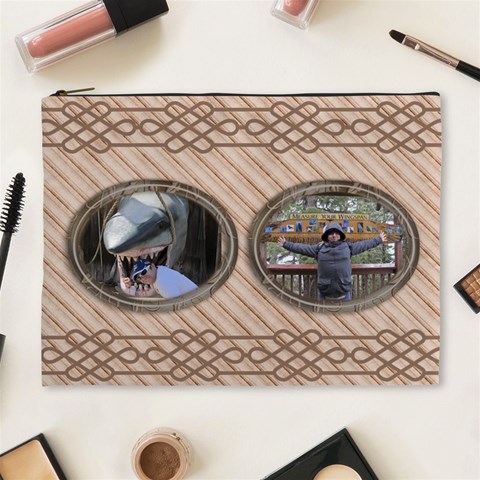 Choco Cosmetic Bag (xl) By Deborah Front