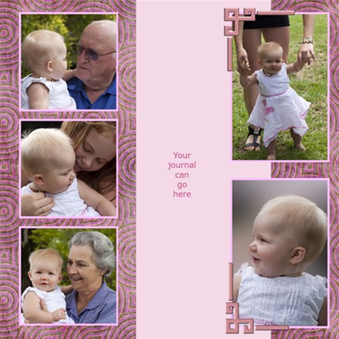 My Memories Scrapbook Page 12x12 By Deborah 12 x12  Scrapbook Page - 1