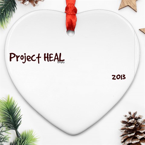 Project Heal White & Date Heart Ornament By Ann Front