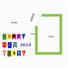 Happy New Year photo card, 5X7 - 5 x 7 Photo Cards Happy New Year photo card, 5X7 - 5 x 7 Photo Cards