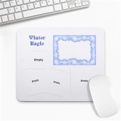 Winter Magic Large Mousepad
