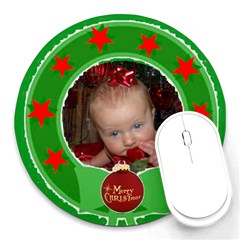 Wreath Round Mousepad #2