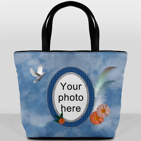 Free As A Bird Bucket Bag By Lil Front