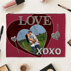Love And Kisses Xl Cosmetic Bag