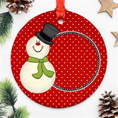 Joyful Joyful Round Ornament 2 - Ornament (Round)
