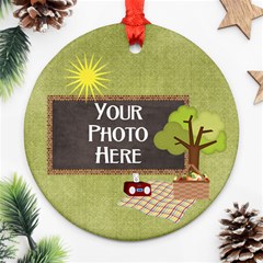 At the Park Round Ornament 3 - Ornament (Round)