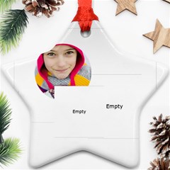 merry christmas - Star Ornament (Two Sides)