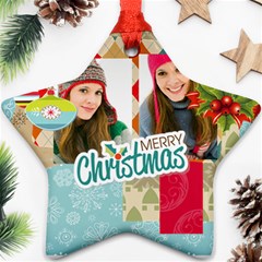 merry christmas - Ornament (Star)