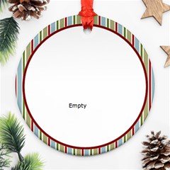 Nikhil Ornament two sides - Round Ornament (Two Sides)