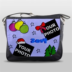 CHRISTMAS MESSENGER BAG