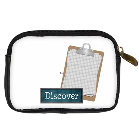 Learn Discover Explore Camera Case By Lisa Minor Back