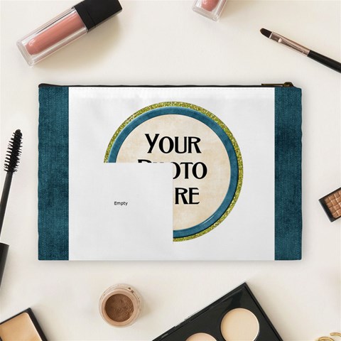 Learn Discover Explore Lg Cosmetic Bag By Lisa Minor Back