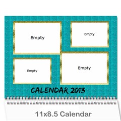 2013 final - Wall Calendar 11  x 8.5  (12-Months)