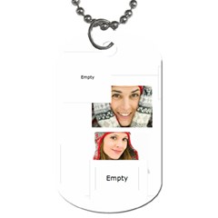 merry christmas - Dog Tag (One Side)