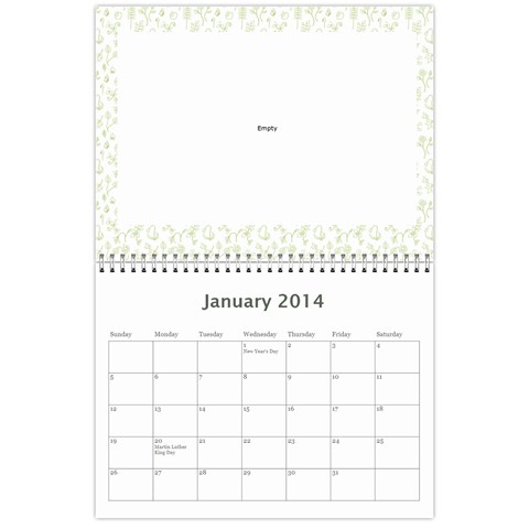 Nan Calendar 2013 By Christine Jan 2014
