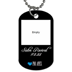 RAMYADOGTAG - Dog Tag (Two Sides)