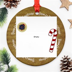 Baby s First Year Ornament - Ornament (Round)