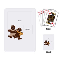 Gingerbread Men Playing Cards - Playing Cards Single Design (Rectangle) Gingerbread Men Playing Cards - Playing Cards Single Design (Rectangle)