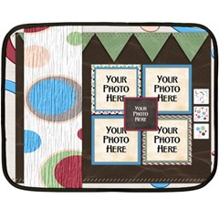 Bloop Bleep Blanket - 35 x27 Fleece Blanket (Mini) Bloop Bleep Blanket - 35 x27 Fleece Blanket (Mini)
