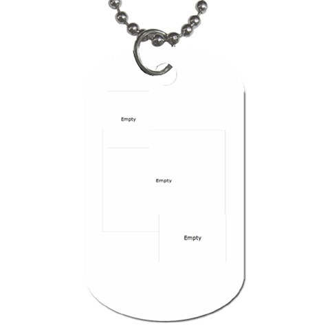 Fanciful Fun Dog Tag By Lisa Minor Front