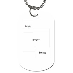 Fanciful Fun Dog Tag - Dog Tag (One Side)