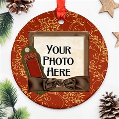 Family Ornament - Round Ornament (Two Sides) Family Ornament - Round Ornament (Two Sides)