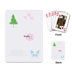 Chemistry - Playing Cards Single Design (Rectangle)