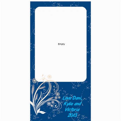 Danis Xmas Card By Crystal 8 x4  Photo Card - 2