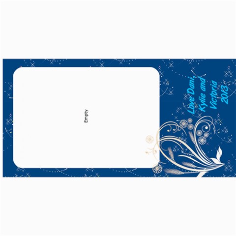 Danis Xmas Card By Crystal 8 x4  Photo Card - 3