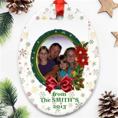 Family ornament, oval - Ornament (Oval)