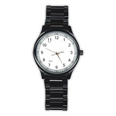 merry christmas - Stainless Steel Round Watch