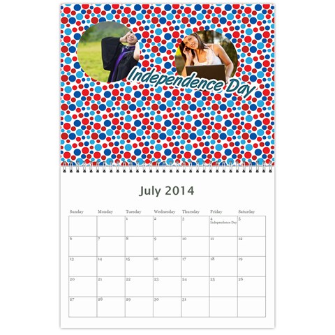 Calendar By C1 Jul 2014