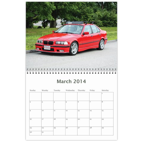 2014 Bmw E36 Ot Kalender By Joey Klimchuk Mar 2014