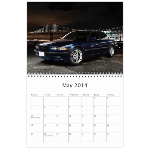 2014 Bmw E36 Ot Kalender By Joey Klimchuk May 2014