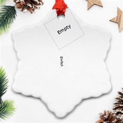 ornament - Snowflake Ornament (Two Sides) ornament - Snowflake Ornament (Two Sides)