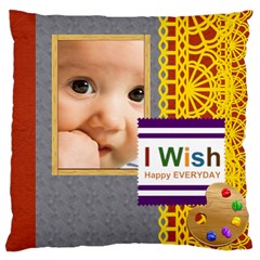 baby - Large Cushion Case (One Side) baby - Large Cushion Case (One Side)