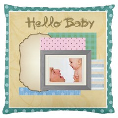 baby - Large Cushion Case (One Side) baby - Large Cushion Case (One Side)