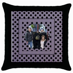Lilac adventures Throw Pillow Casse (5 styles) - Throw Pillow Case (Black) Lilac adventures Throw Pillow Casse (5 styles) - Throw Pillow Case (Black)