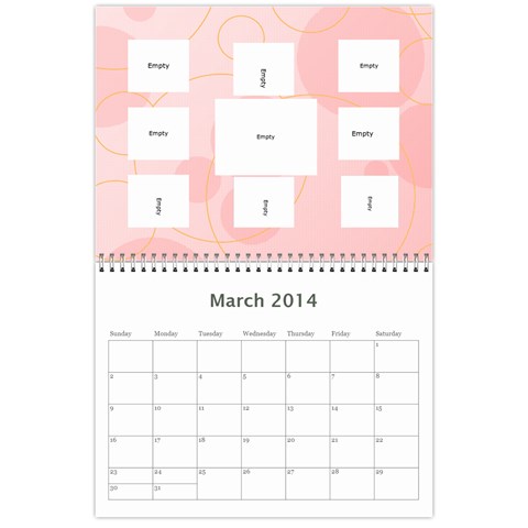Calendar 2014 By Bertie Mar 2014