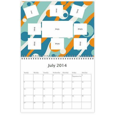 Calendar 2014 By Bertie Jul 2014