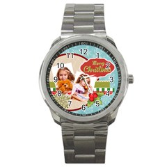 merry christmas - Sport Metal Watch