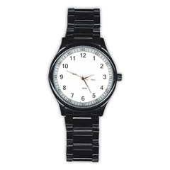 mery christmas - Stainless Steel Round Watch